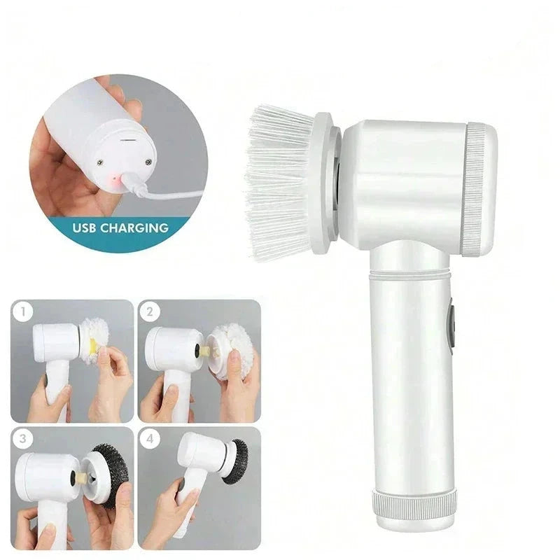 Brosse de Nettoyage Électrique – Brosse Rotative Sans Fil