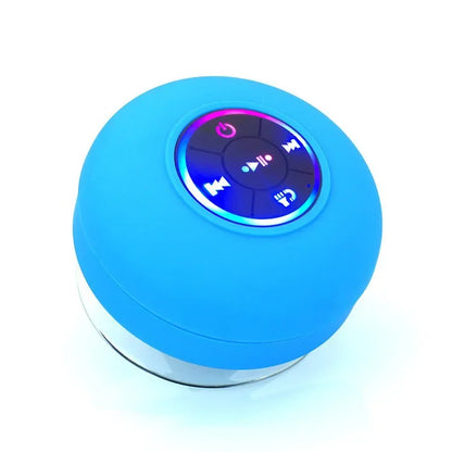 Mini Haut-Parleur Bluetooth Étanche – Enceinte Sans Fil avec Suction Cup